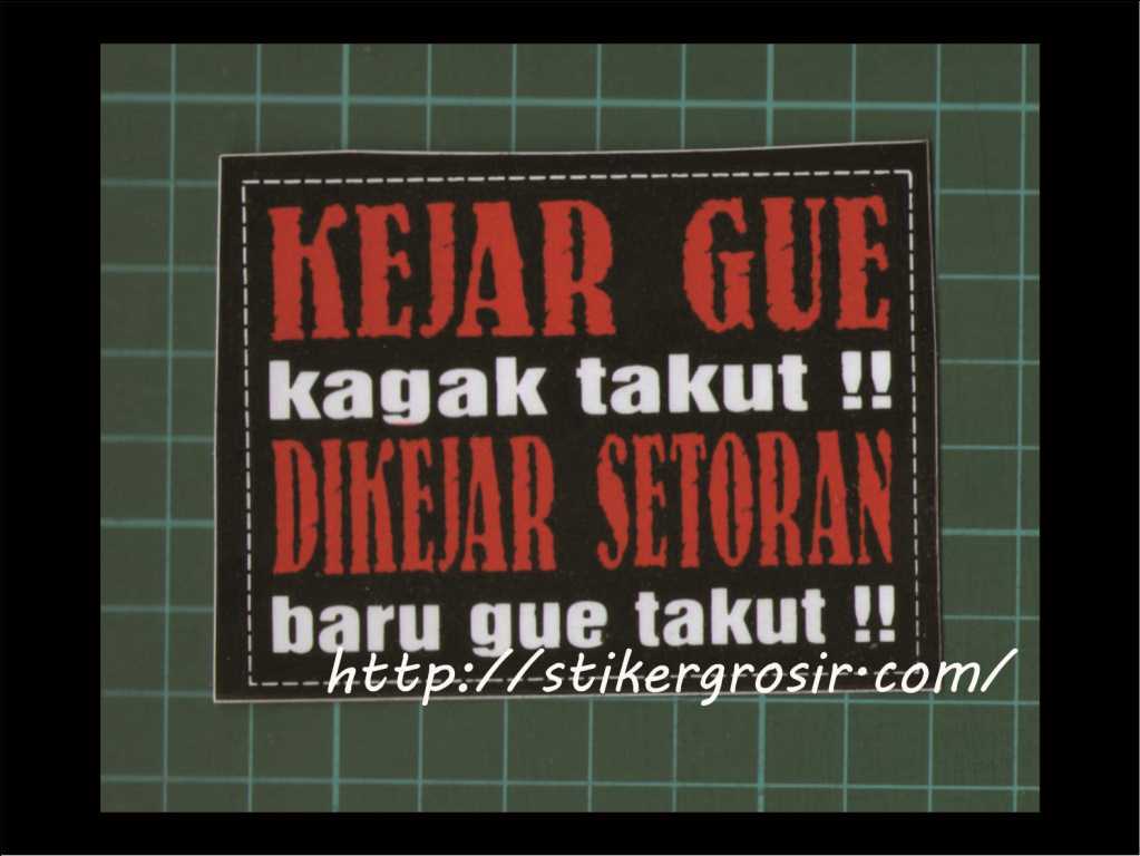 Jenis – Jenis&nbsp;Sticker