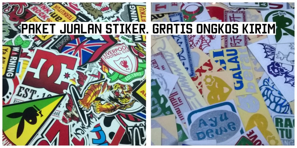Paket Jualan Stiker&nbsp;Eceran