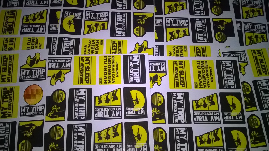 Sticker Kotak Print Tema My Trip My&nbsp;Adventure